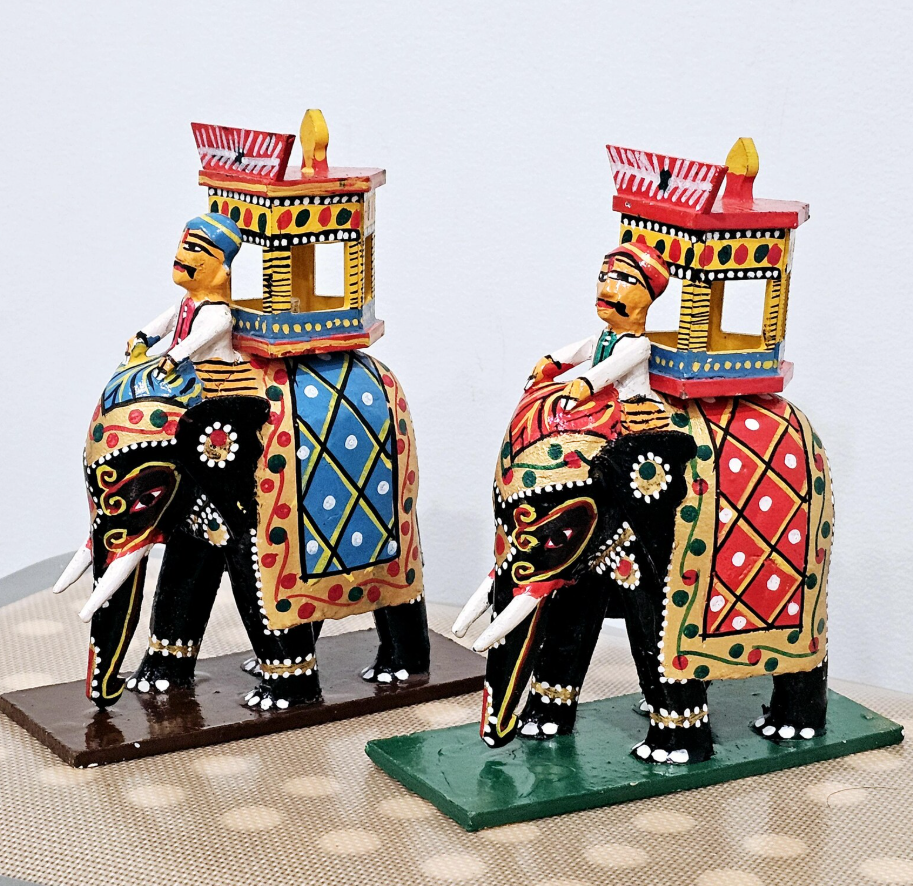 Kondapalli Elephant Ambari – Handcrafted Royal Wooden Elephant