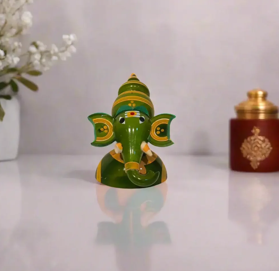Etikoppaka Ganesh Ji Face
