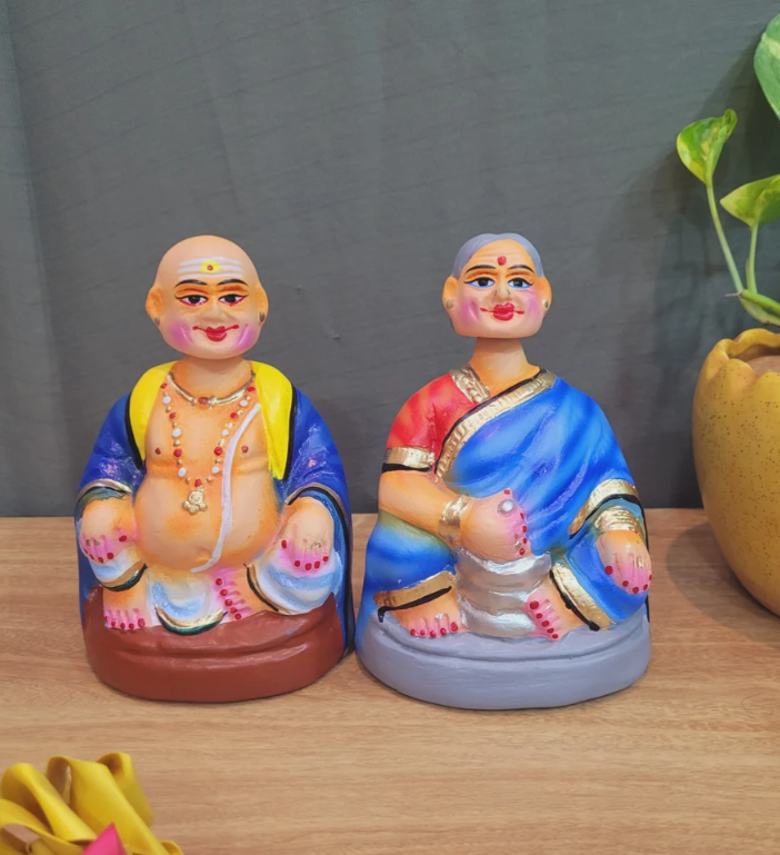 Thanjavur Thatha Paati Dolls