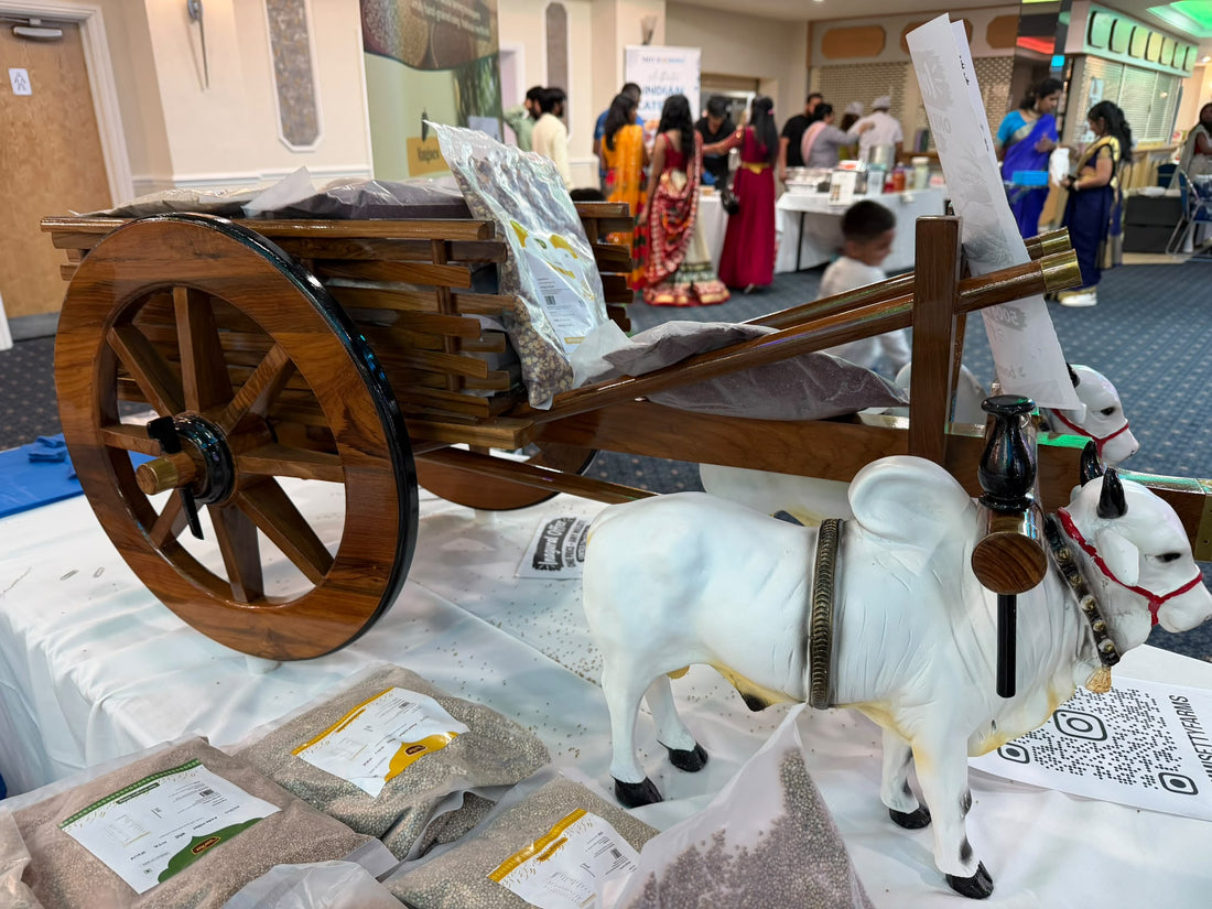 The Heritage Bullock Cart Coffee Table | Luxury Handcrafted Indian Living Room Furniture