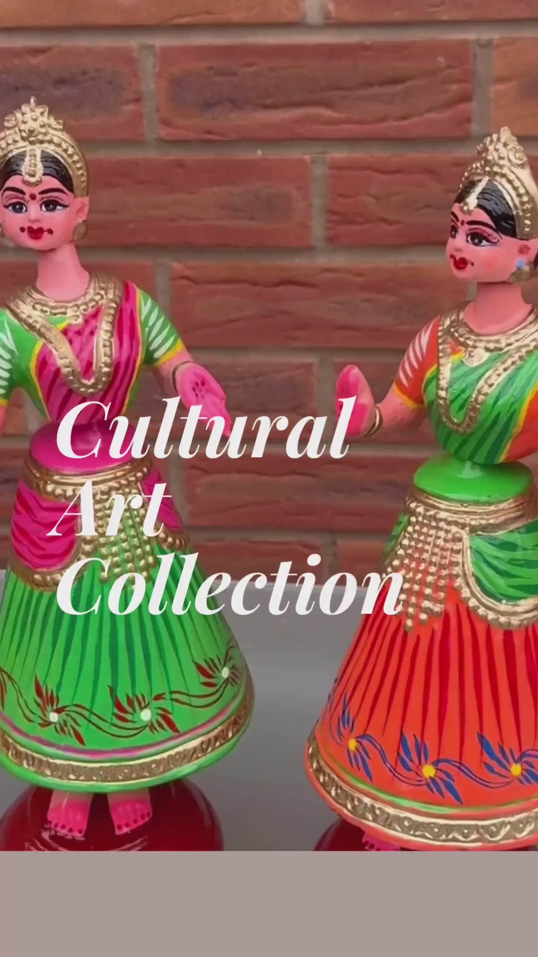 Tanjore Dancing Dolls – Handcrafted Thanjavur & Kondapalli Heritage Dolls